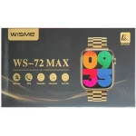 ساعت هوشمند طرح اپل واچ مدل WS-72 Max- طلایی